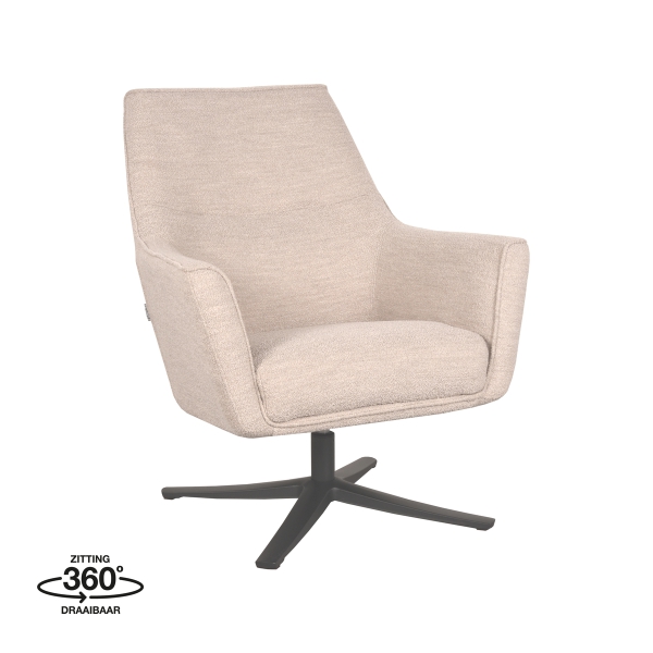 LABEL51 Fauteuil Tod - Naturel - BoucleLABEL51