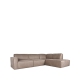 LABEL51 Hoekbanken Kay - Taupe - Microfiber - RechtsLABEL51
