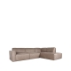 LABEL51 Bank Kay - Taupe - Microfiber - RechtsLABEL51