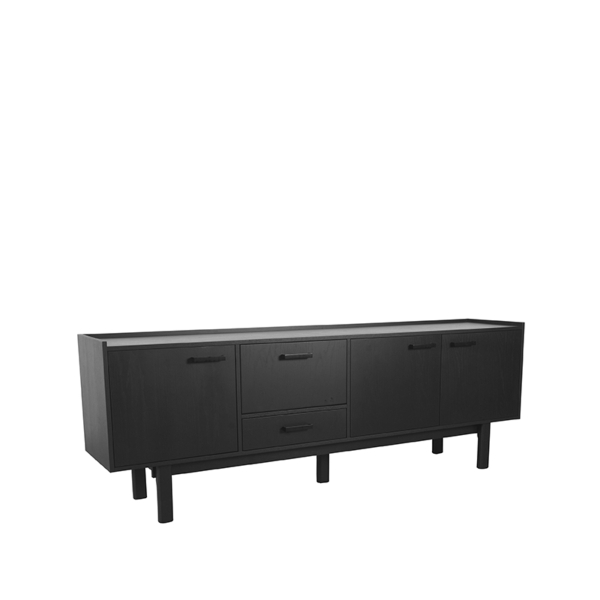 LABEL51 Dressoirs Cali - Zwart - Eiken - DressoirLABEL51