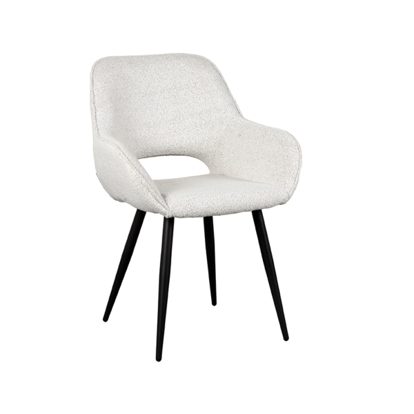 LABEL51 Eetkamerstoelen Fer - Wit - BoucleLABEL51