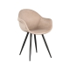 LABEL51 Eetkamerstoelen Forli - Zand - FluweelLABEL51
