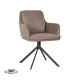 LABEL51 Eetkamerstoelen Joy - Taupe - Micro SuedeLABEL51