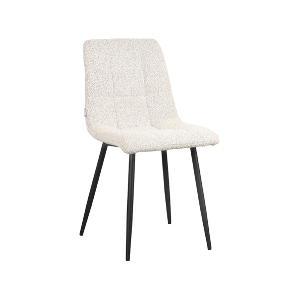 LABEL51 Eetkamerstoelen Juul - Wit - BoucleLABEL51
