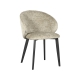 LABEL51 Eetkamerstoelen Logan - Beige - FluweelLABEL51