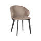 LABEL51 Eetkamerstoelen Logan - Taupe - MicrofiberLABEL51