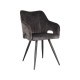 LABEL51 Eetkamerstoelen Noud - Antraciet - VeloursLABEL51