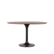 LABEL51 Eetkamertafel Otto - Espresso - Mangohout - 130 cmLABEL51