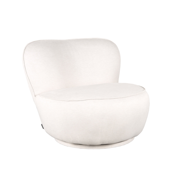 LABEL51 Fauteuil Bunny - Crème - MicrofiberLABEL51