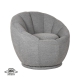 LABEL51 Fauteuil Crown - Grijs - BoucleLABEL51