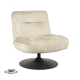 LABEL51 Fauteuil Eli - Beige - FluweelLABEL51