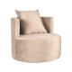 LABEL51 Fauteuils Evy - Zand - Velours - 90 cmLABEL51