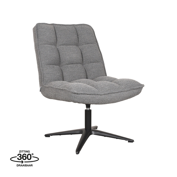 LABEL51 Fauteuil Vince - Grijs - BoucleLABEL51