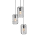 LABEL51 Hanglampen Solido - Zwart - Metaal - 3-LichtsLABEL51