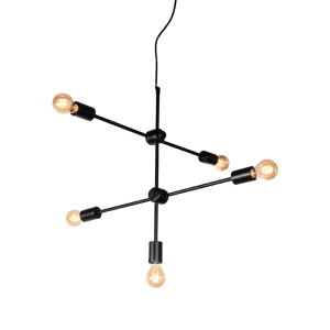 LABEL51 Hanglamp Stilo - Zwart - MetaalLABEL51