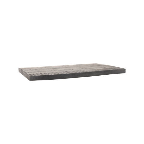 LABEL51 Eetkamertafels Tafelblad Tree Edge - Zwart - Mangohout - 120 cm TreeLABEL51