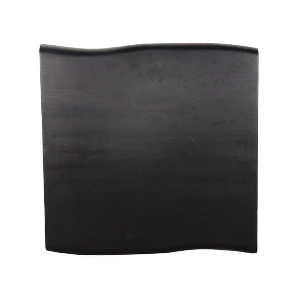 LABEL51 Eetkamertafels Tafelblad Tree Edge - Zwart - Mangohout - 70 cm TreeLABEL51