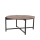 LABEL51 Salontafels Dox - Espresso - Mangohout - 70 cm - ZwartLABEL51