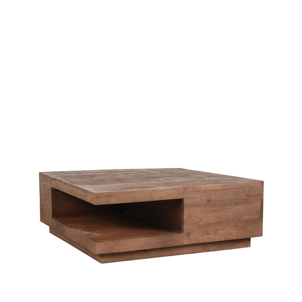 LABEL51 Salontafels Square - Espresso - MangohoutLABEL51