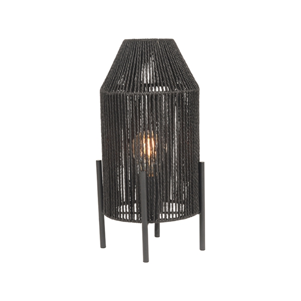 LABEL51 Tafellampen Ibiza - Zwart - JuteLABEL51