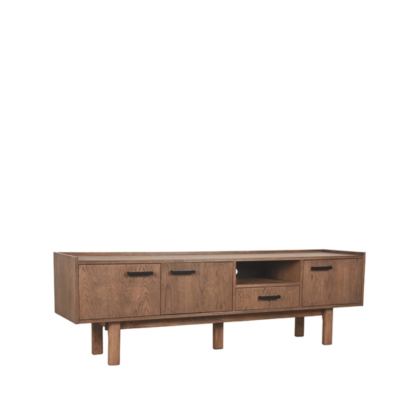 LABEL51 Tv-meubel Cali - Smoke - Eiken - 190 cmLABEL51