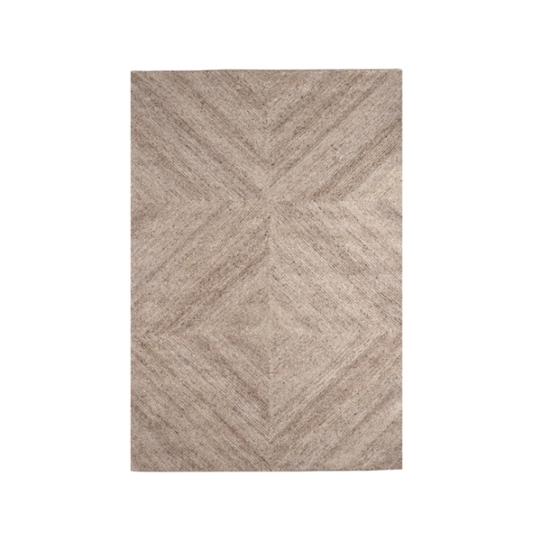 LABEL51 Vloerkleden Blendy - Taupe - Wol - 160x230 cmLABEL51