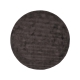 LABEL51 Vloerkleden Velvy - Antraciet - Synthetisch - 200x200 cmLABEL51