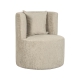 LABEL51 Fauteuils Evy - Beige - Fluweel - 65 cmLABEL51