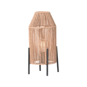 LABEL51 Tafellamp Ibiza - Zwart - JuteLABEL51