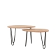 LABEL51 Salontafels Frisk - Rough - Mangohout - 68 cmLABEL51