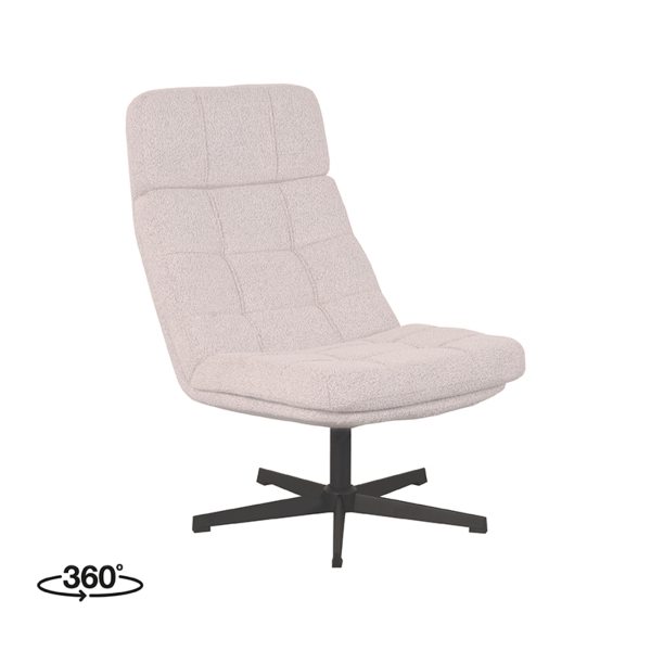 LABEL51 Fauteuil Alvar - Naturel - BoucleLABEL51