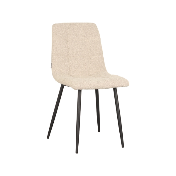 LABEL51 Eetkamerstoelen Juul - Zand - BoucleLABEL51