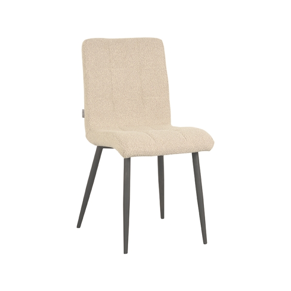 LABEL51 Eetkamerstoelen Sam - Zand - BoucleLABEL51