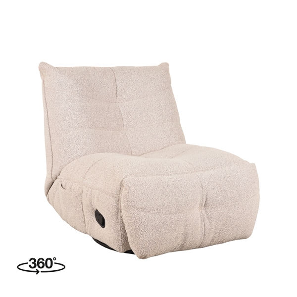 LABEL51 Fauteuil Take It Easy - Naturel - BoucleLABEL51