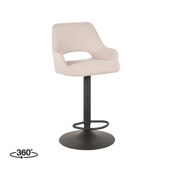 LABEL51 Barkrukken Fer - Naturel - Boucle - GasliftLABEL51
