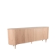 LABEL51 Dressoirs Oliva - Naturel - Eiken - Dressoir 220 cmLABEL51