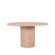 LABEL51 Eetkamertafels Oliva - Naturel - Eiken - 130 cm - RondLABEL51