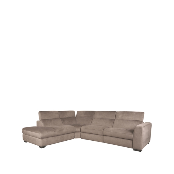 LABEL51 Hoekbanken Livordo - Taupe - Cosmo - LinksLABEL51