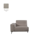 LABEL51 Bank Nero - Taupe - Micro SuedeLABEL51