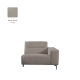 LABEL51 Bank Nero - Taupe - Micro SuedeLABEL51