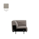 LABEL51 Bank Nero - Taupe - Micro SuedeLABEL51
