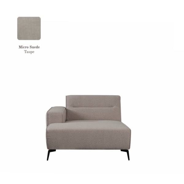 LABEL51 Bank Nero - Taupe - Micro SuedeLABEL51