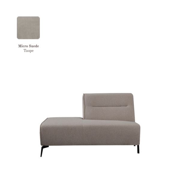 LABEL51 Bank Nero - Taupe - Micro SuedeLABEL51