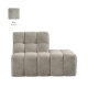 LABEL51 Bank Valentino - Naturel - Stof - Ottomane Rechts VSLABEL51
