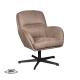 LABEL51 Fauteuils Moss - Taupe - Micro SuedeLABEL51