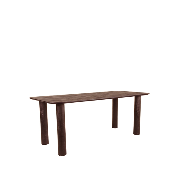 LABEL51 Eetkamertafels Lucy - Espresso - Mangohout - 200x90 cmLABEL51