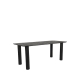 LABEL51 Eetkamertafels Lucy - Zwart - Mangohout - 200x90 cmLABEL51