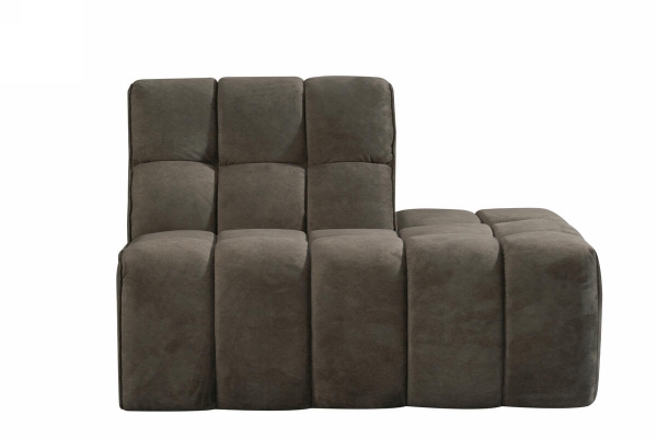 LABEL51 Bank Valentino - Taupe - Cosmo - Ottomane Rechts VSLABEL51