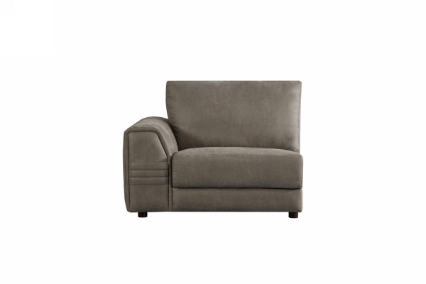 LABEL51 Banken Tivoli - Taupe - Micro Suede - 1