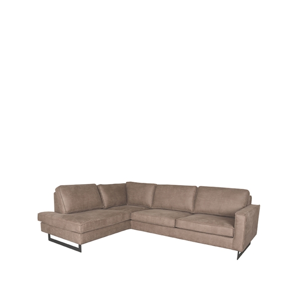 LABEL51 Banken Allure - Taupe - Stof - LinksLABEL51